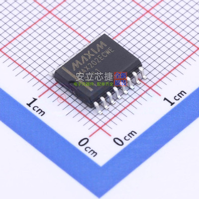 RS232芯片 MAX202ECWE+T SOIC-16 MAXIM(美信) 电子元件全新原装
