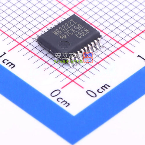 RS232芯片 MAX3222IDBR SSOP-20-5.2mm TI/德州 电子元件全新原装