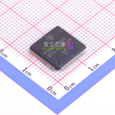 单片机(MCU/MPU/SOC) F280025PNSR LQFP-80 TI/德州 电子元件配单