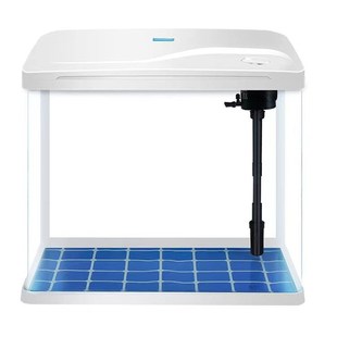 water decoration tank Glass small aquarium fish cAirculation