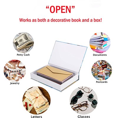 Luxury Fake Bjooks for Decoration Openable Simulation Book S