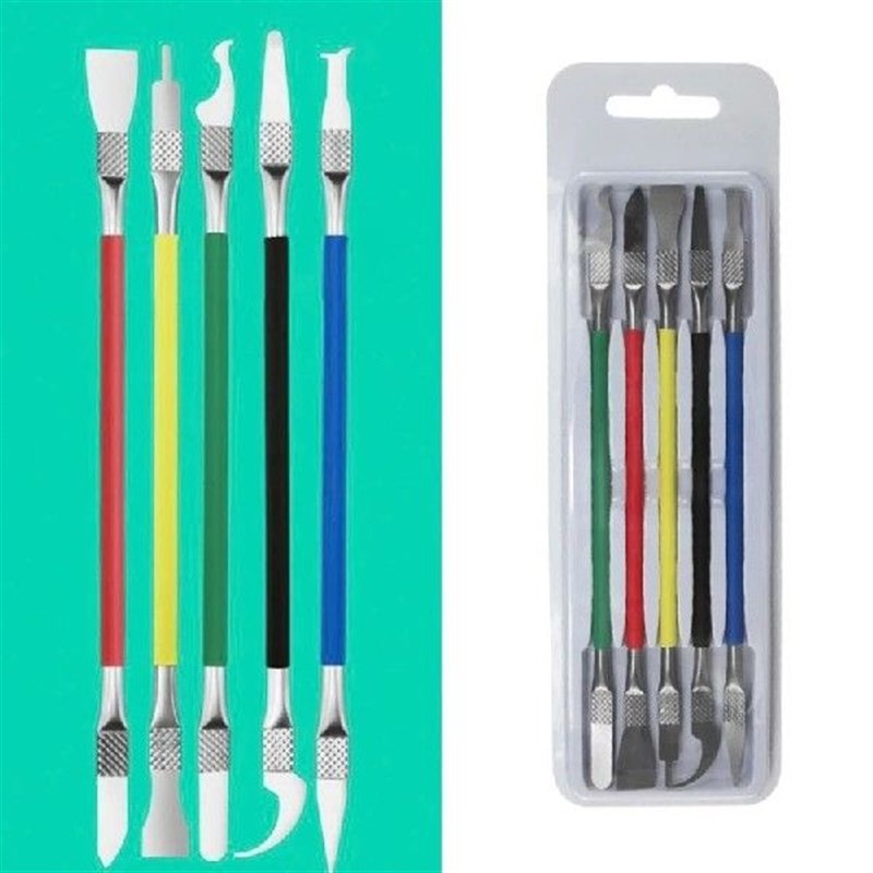 5PCS Metal Pry Tool Disasseymble Pry Bar Tools 220mm Length