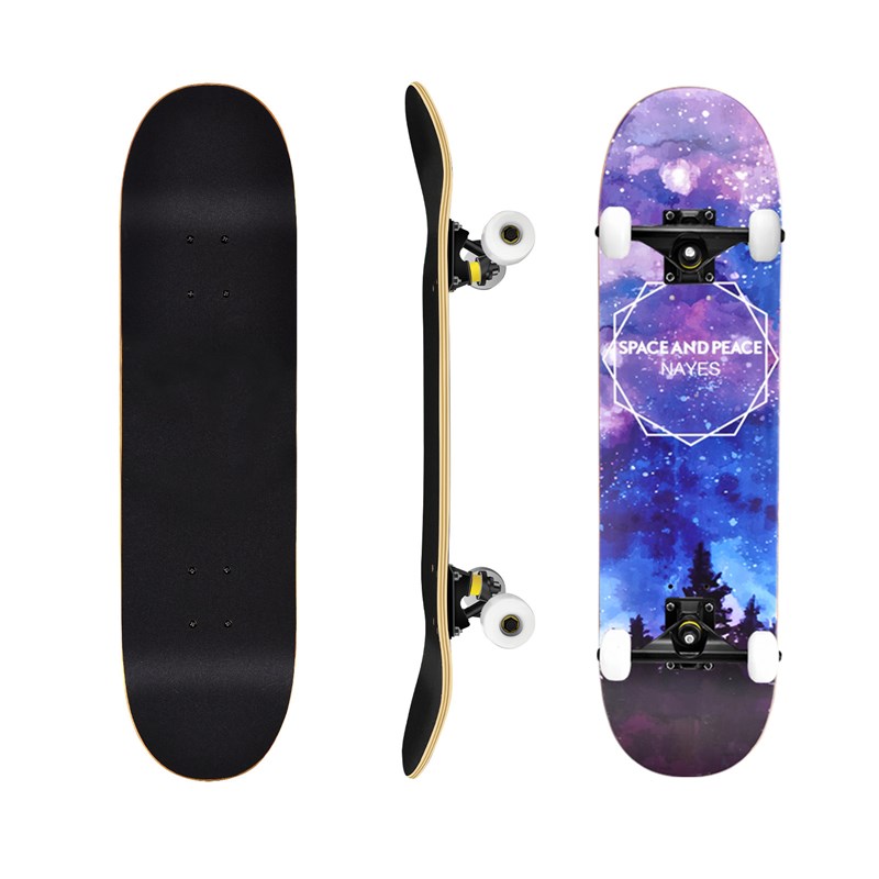 31-inch Maple Concave Plate Four-wheelI Skateboard, Professi