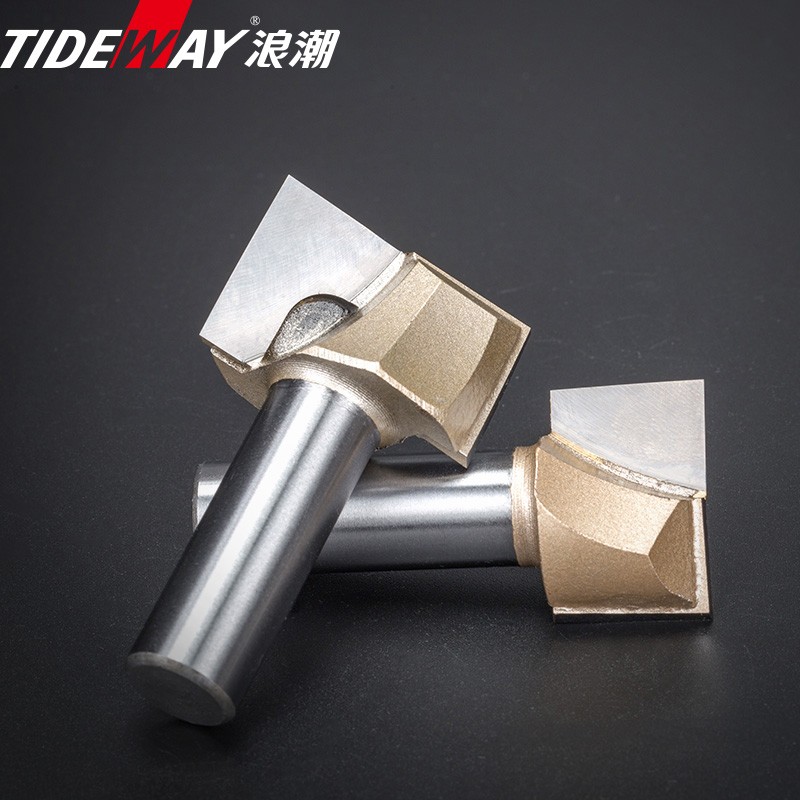 浪潮级清底开槽开洗底板刀修边机电木铣雕刻机木工刀具铣锣刀