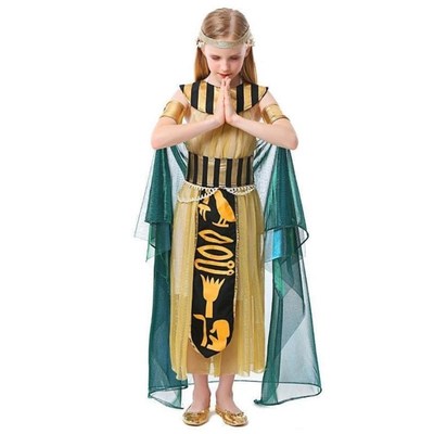 NewUmordden Halloween Cleopatra Costume for Girls Child Kids