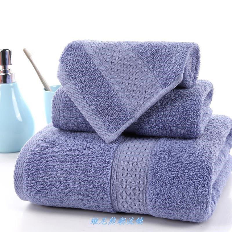 100% Cottonh towels and three-piece Cotton Beach Bath Face T