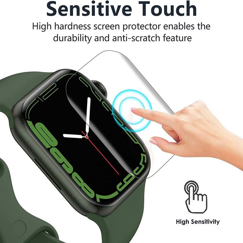 Soft Hydrogel Screen Protecytor Film For Apple Watch 7 6 SE