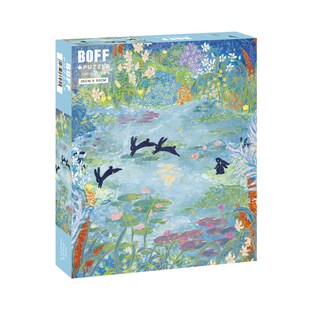 BOFF月塘生春草1000海岛拼图成人高难度解压玩具女生情侣礼物潮玩