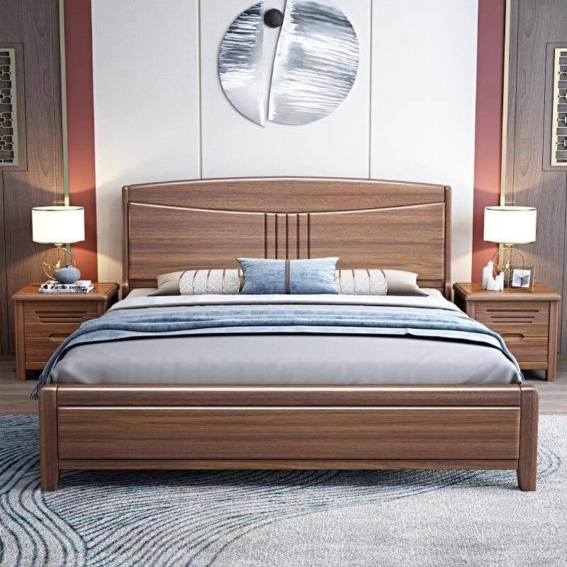 胡桃木实木床约双人床中式全实木床1.8米主卧大床高箱储物,标准件/零部件/工业耗材,车间地垫,淘宝优惠券,粉丝福利购,淘宝优惠卷