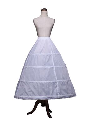 婚纱礼服成人裙撑 松紧腰新娘婚纱演出礼服内裙4个钢圈晚礼服裙撑