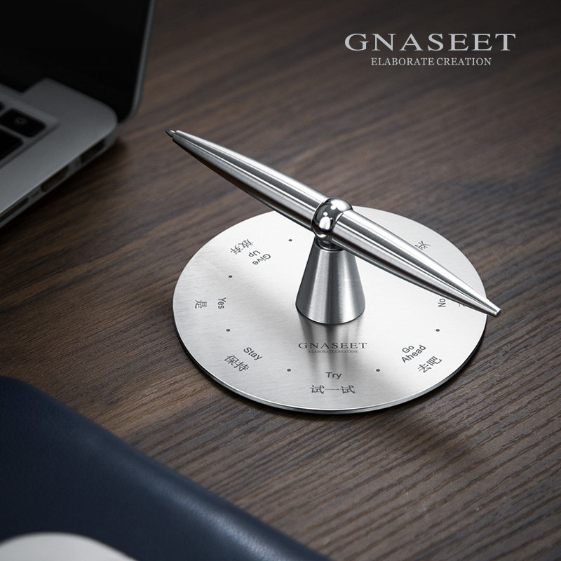 创意决策笔高颜值旋转减压商务logo定制签字笔刻字金属笔礼品笔,文具电教/文化用品/商务用品,中性笔,淘宝优惠券,粉丝福利购,淘宝优惠卷