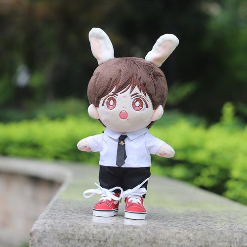 15CM娃衣20CM现货p裤子西装休闲牛仔裤20厘米棉花娃娃衣无属性可