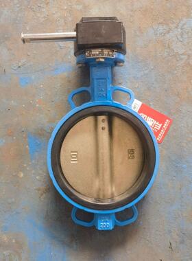 对夹式软密封衬胶中线蝶阀D371X-10QDN400DN500