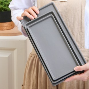 花盆底座带托盘陶瓷长方形正方形绿萝花盆接水托盘圆形长方型方型