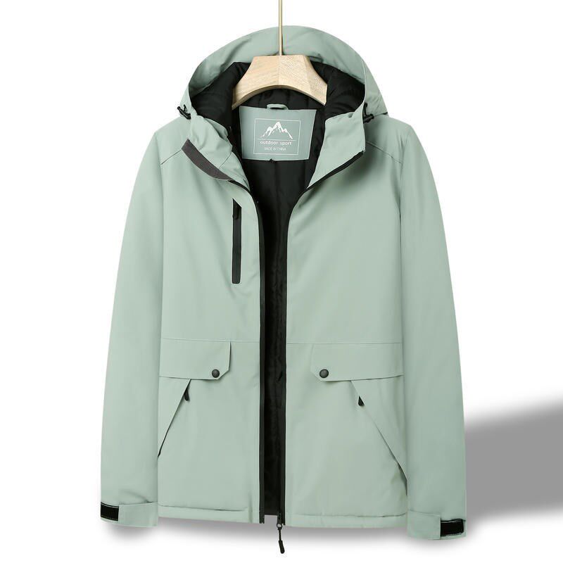 速发一体式羽绒棉定m制冲锋衣外套男女通用登山P服户外旅行骑行防