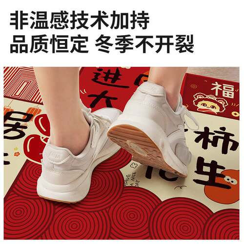 橡胶皮革入户门地垫可擦免洗2024新款可裁剪门口进门脚垫pvc地毯