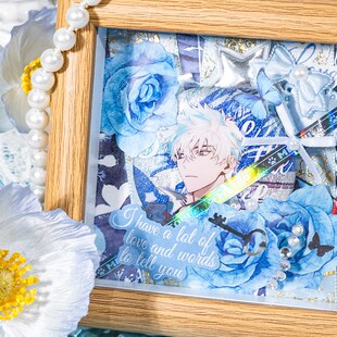 暗黑风手工相框diy材料谷美吧F唧展示中空痛层装饰复古摆件