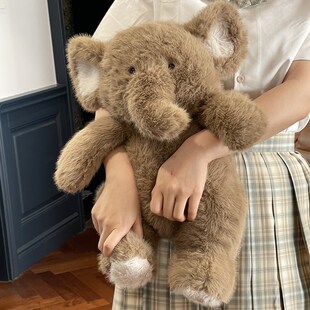 正版可爱大象公仔毛绒玩具布娃娃可可象玩偶睡觉抱枕超软女生礼物
