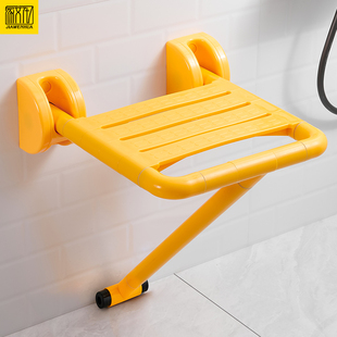 浴室折叠凳墙壁淋浴座椅卫生间老人安G全防滑摔倒浴凳无障碍洗澡