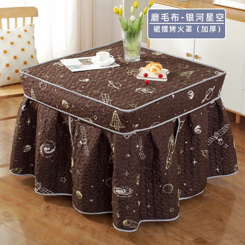 加厚正方形烤火罩新款电炉罩烤火桌子罩电暖桌烤火炉罩冬季桌布,居家布艺,烤火罩,淘宝优惠券,粉丝福利购,淘宝优惠卷