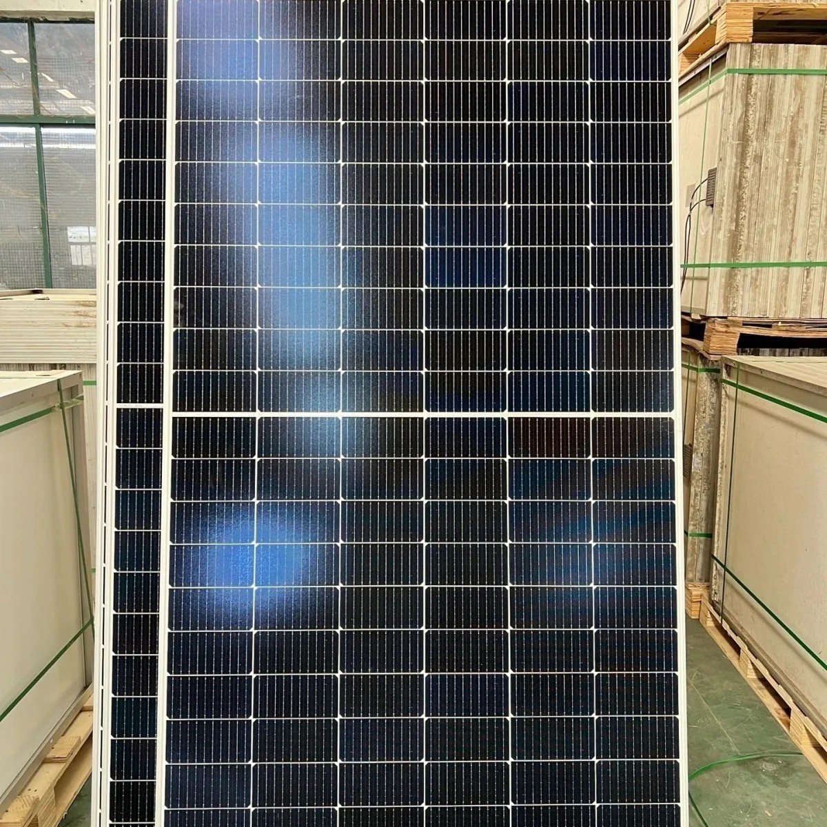 晶澳580w585w590w双面原厂正A级质保太阳能光伏发电板单晶硅直流