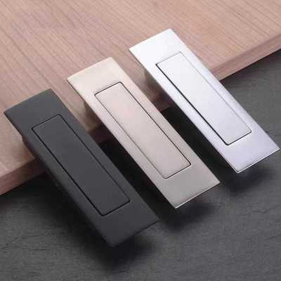 简约现代移门拉手防尘内嵌嵌入式暗拉手推拉门隐形拉手抽屉平拉手