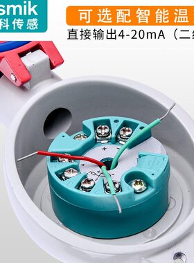 甄选米科WRN-430/330铠装热电偶法兰固定安装WZP温热电偶温度传感