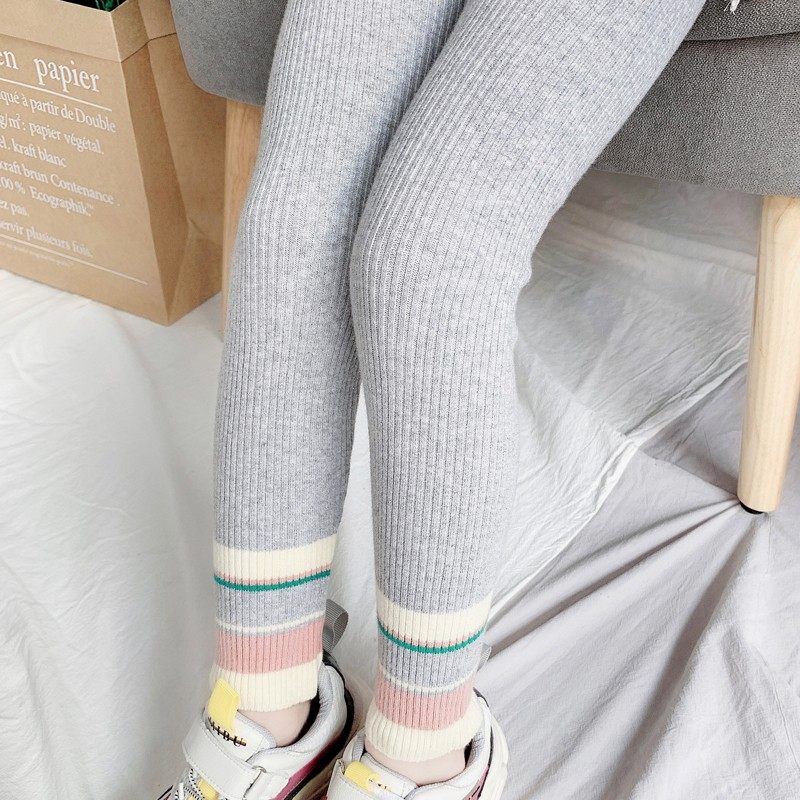 女童打底裤加绒秋冬加厚一岁儿童秋装长裤洋气外穿秋季女宝宝裤子