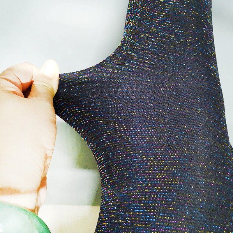 透七彩色丝打底裤女加绒加厚外穿高腰大码保暖踩脚竖条纹冬季长裤