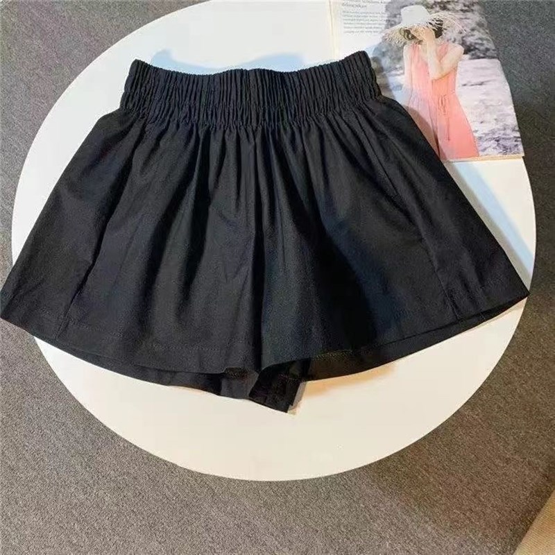 女童阔腿短裤2022新款韩版宽松百搭高腰裤子宽松裤女孩夏季热裤潮