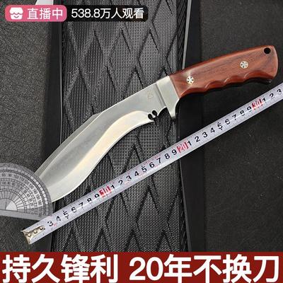 巡龙军工刀狗腿弯刃尼泊尔军刃生