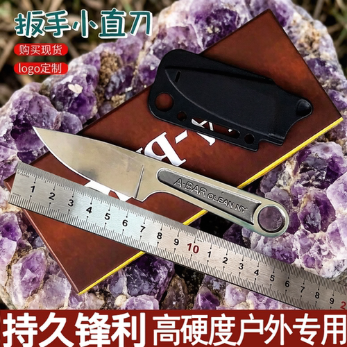 跨境热销KA-BAR卡巴1119小直 高硬度户外刀生存刀具果刀家用瓜果