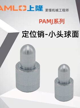上隆原装定位销小头球面PAMJ-D2 3 4 5 6 8 10 12~15 16-P3456~20