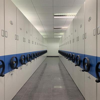 振越广州密集架厂家直销半封闭式人事档案密集柜移动手摇式档案柜