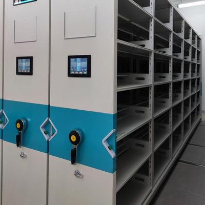 振越广东智能密集柜厂家直销移动手摇式会计凭证资料档案密集架