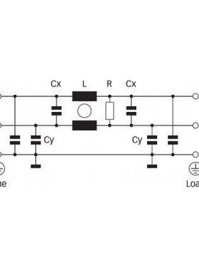 夏弗纳Schaffner 单相电源线滤波器 FN350 紧凑型EMC/RFI滤波器