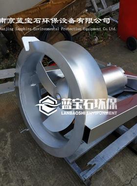 墙洞泵 内回流泵桨叶式潜水穿墙泵 低扬程沉水式导流泵QWH大流量