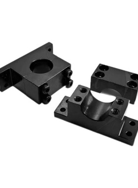 GDF01 SHPTBN 分离加厚T型导向轴支座支撑固定丝杆支架 孔径30-50