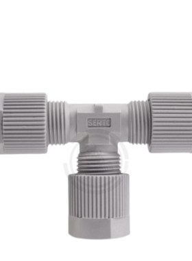 SO 23021-10/Tee union/瑞士进口pvdf三通接头