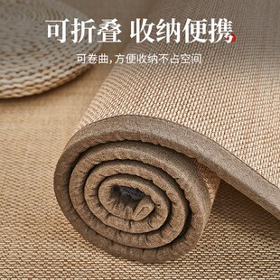 日式竹编凉席地垫加厚榻榻米客厅茶桌室地毯禅意禅房打坐名宿竹垫
