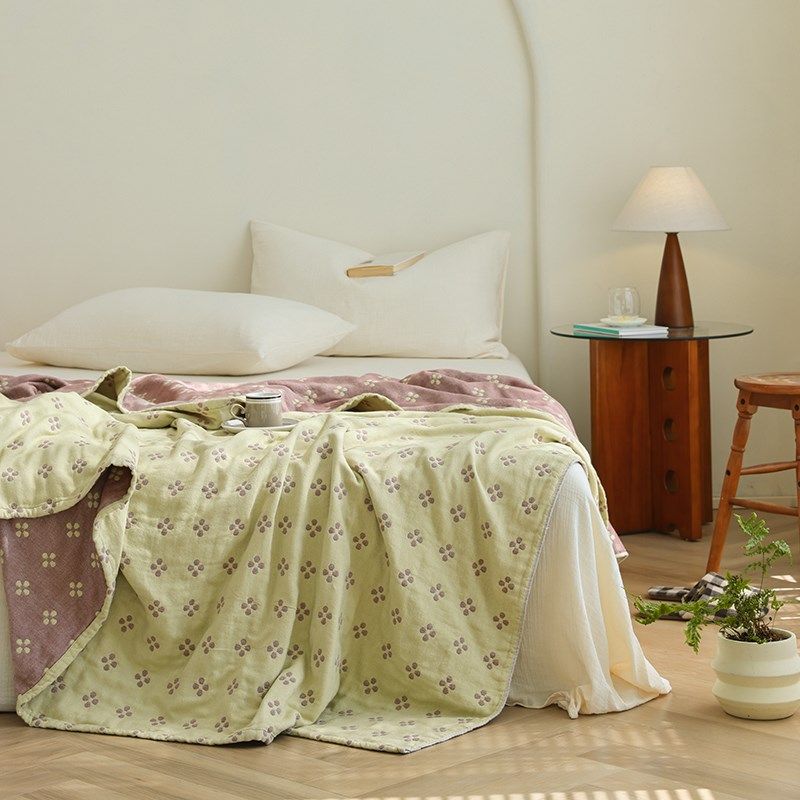 新款A类六层纱全棉纱布盖毯毛巾被午睡毯子夏季凉Z爽空调盖被,床上用品,休闲毯/毛毯/绒毯,淘宝优惠券,粉丝福利购,淘宝优惠卷