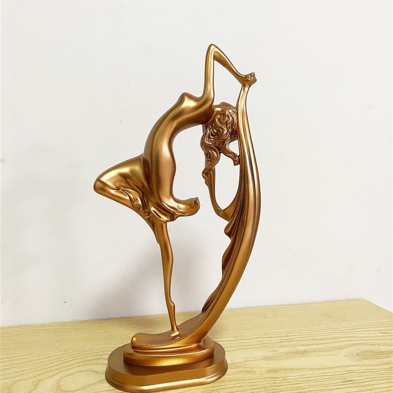 古铜色人物客厅电视柜酒柜装饰品摆设工艺品复古艺术品新,家居饰品,装饰摆件,淘宝优惠券,粉丝福利购,淘宝优惠卷