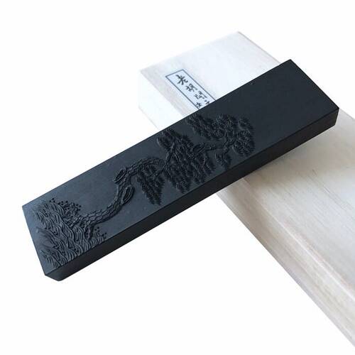 老胡文徽墨 墨块墨条墨锭 纯松烟墨礼书画墨 两纯松烟