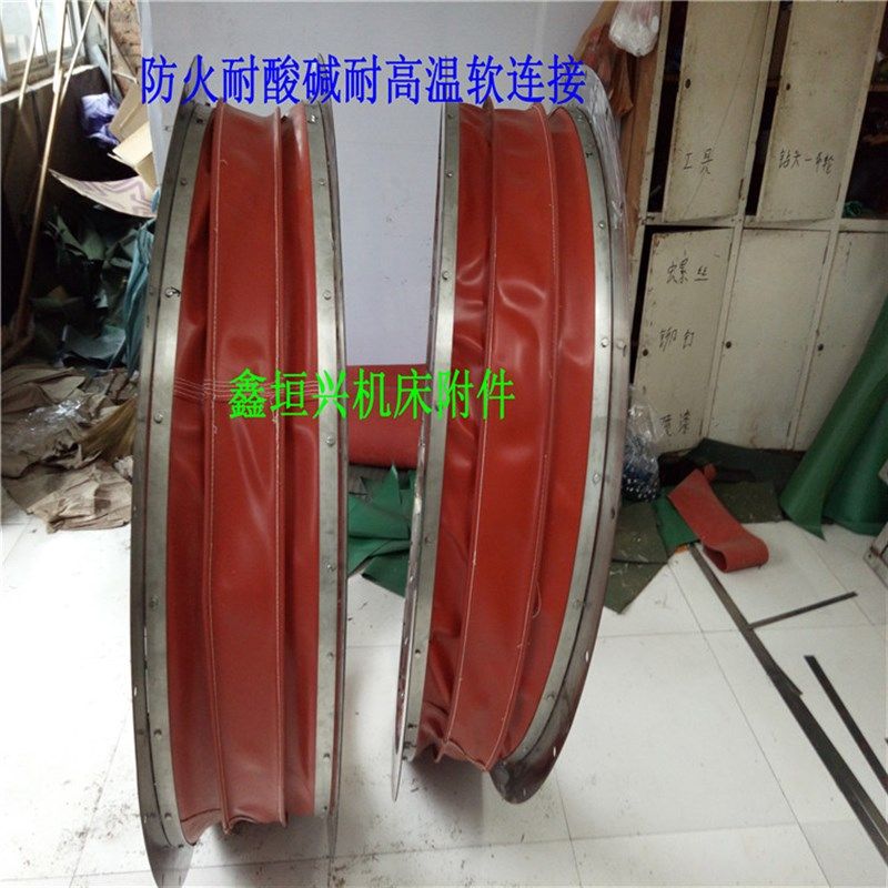 厂家生产风机硅胶通风软连接 耐高温防火圆筒软连接 风管软连接