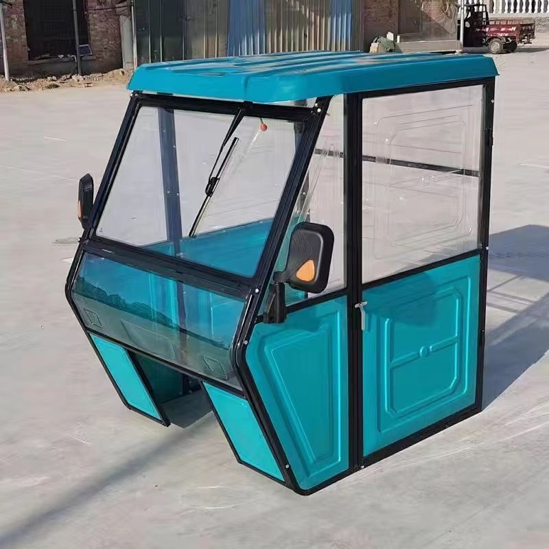 电动三轮车全封闭新款车棚雨棚车篷驾驶室遮雨棚车头棚塑料通用