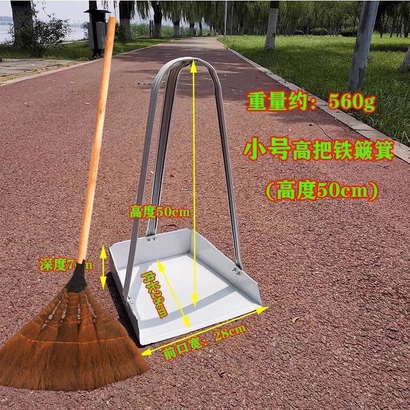 棕榈扫把工厂车间老式天然棕树笤帚家用长杆扫帚室内扫地扫帚