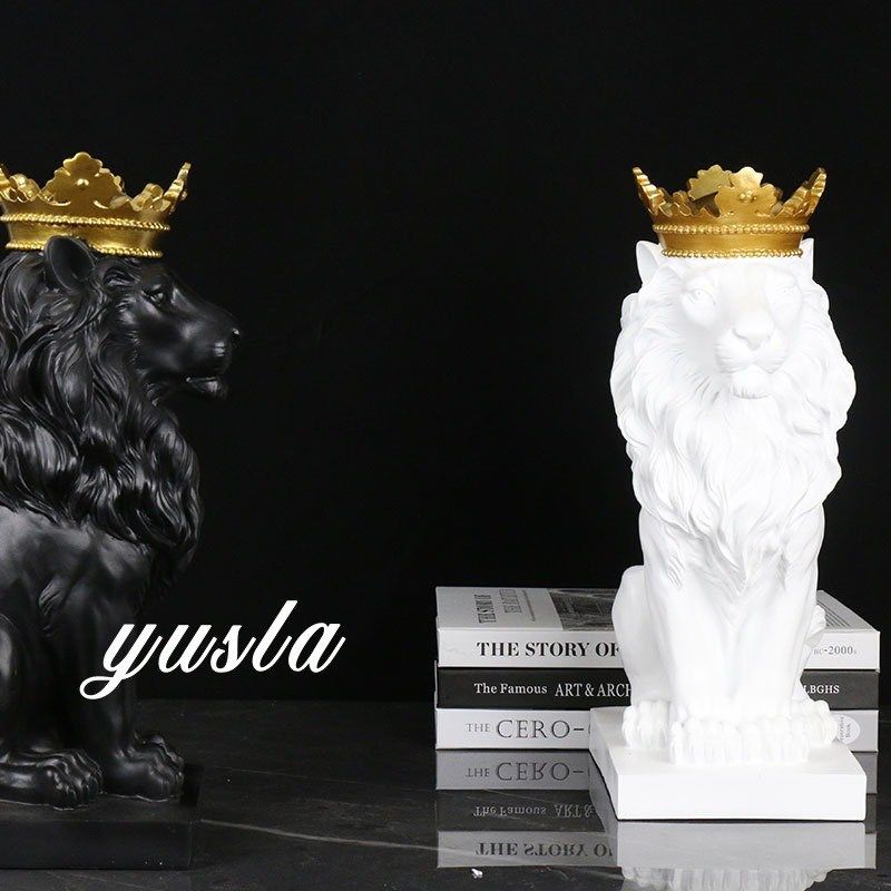 简约客厅电视柜办公室狮子售楼处展厅酒店别墅玄关柜摆件软装饰品,特色手工艺,其他特色工艺品,淘宝优惠券,粉丝福利购,淘宝优惠卷