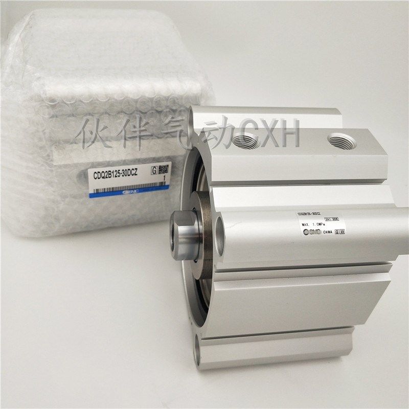 伙伴气动薄型气缸CDQ2B/CDQ2A125-5/10/30/50/75/120/200DCZ/DCMZ