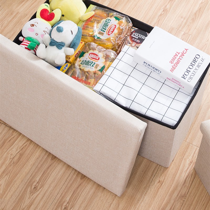 Storage stool storage box syofa stool shoes clothes toys hom
