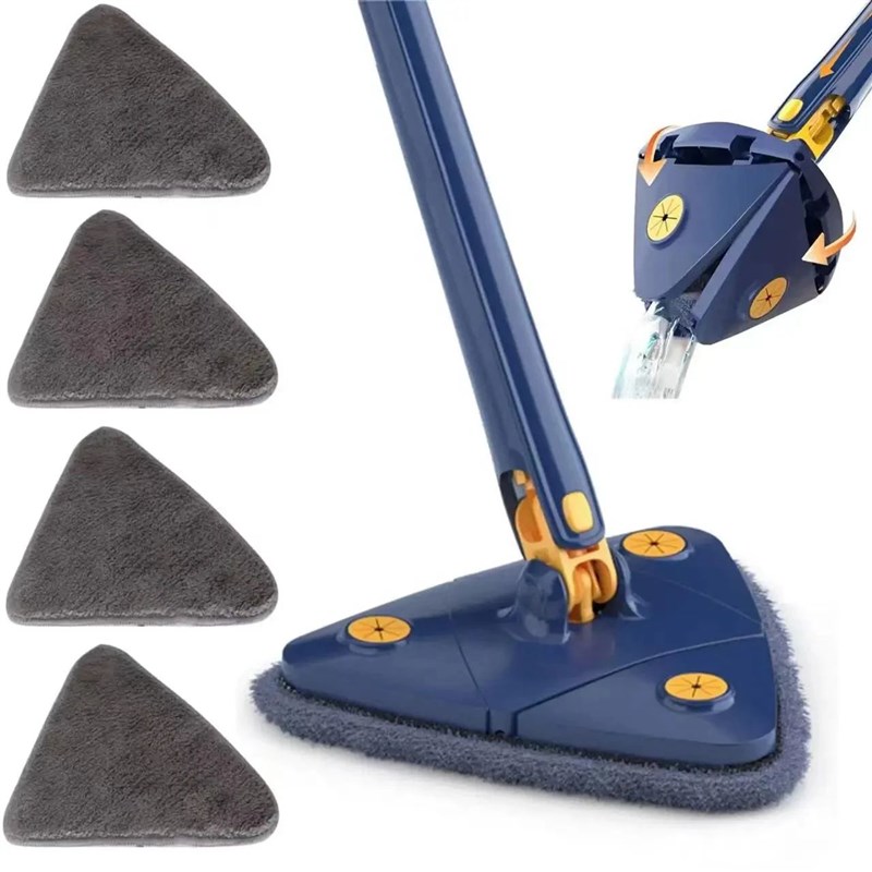 Triangle Cleaning pMop Telescopic 360° Rotatable Adjustable